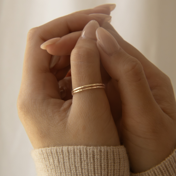 Radiant Stacking Rings