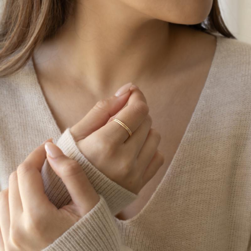 Radiant Stacking Rings