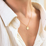 Bloom Disc Necklace