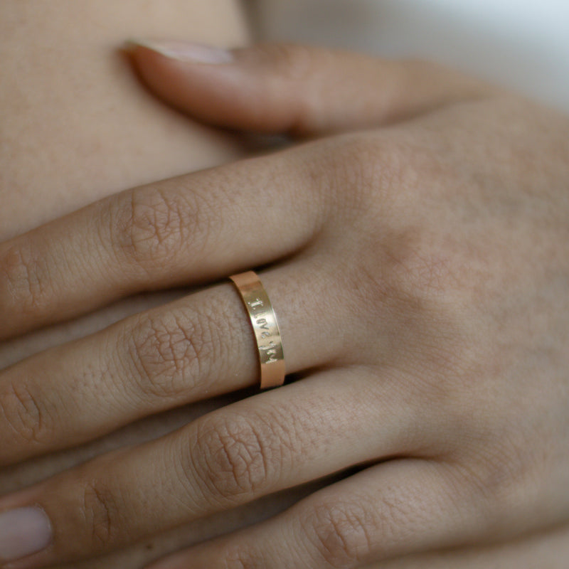 Handwriting Ring