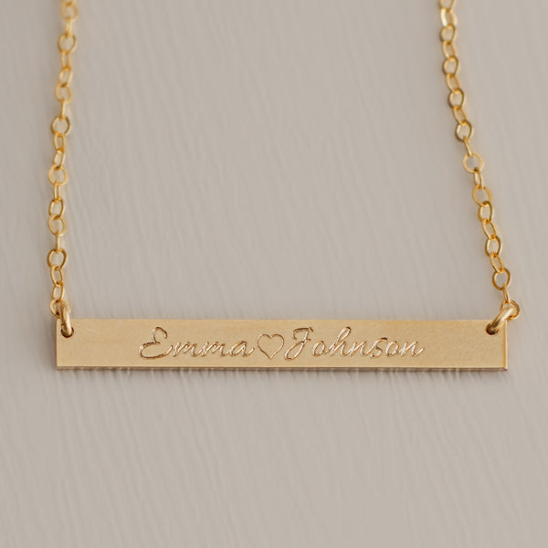 Classic Bar Necklace