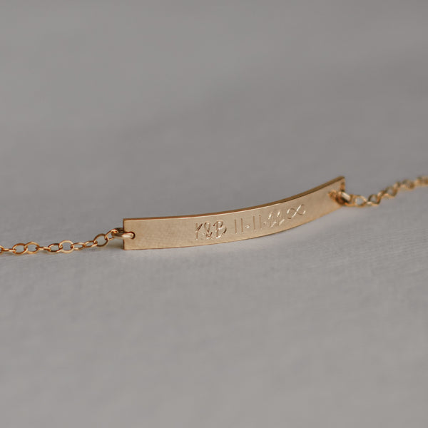 Classic Bar Bracelet